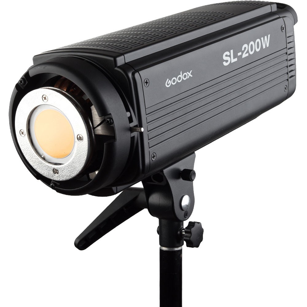 Godox SL200W 5600K LED Video Light Studio Continuous Lamp for Camera DV Camcorder Black