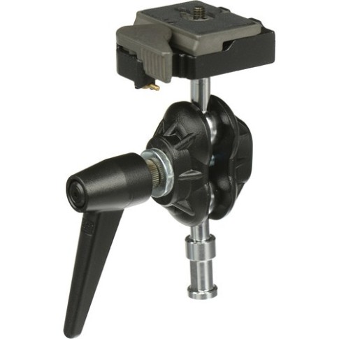 Manfrotto Double Ball Joint Head with Camera Platform/Quick Release, 155RC