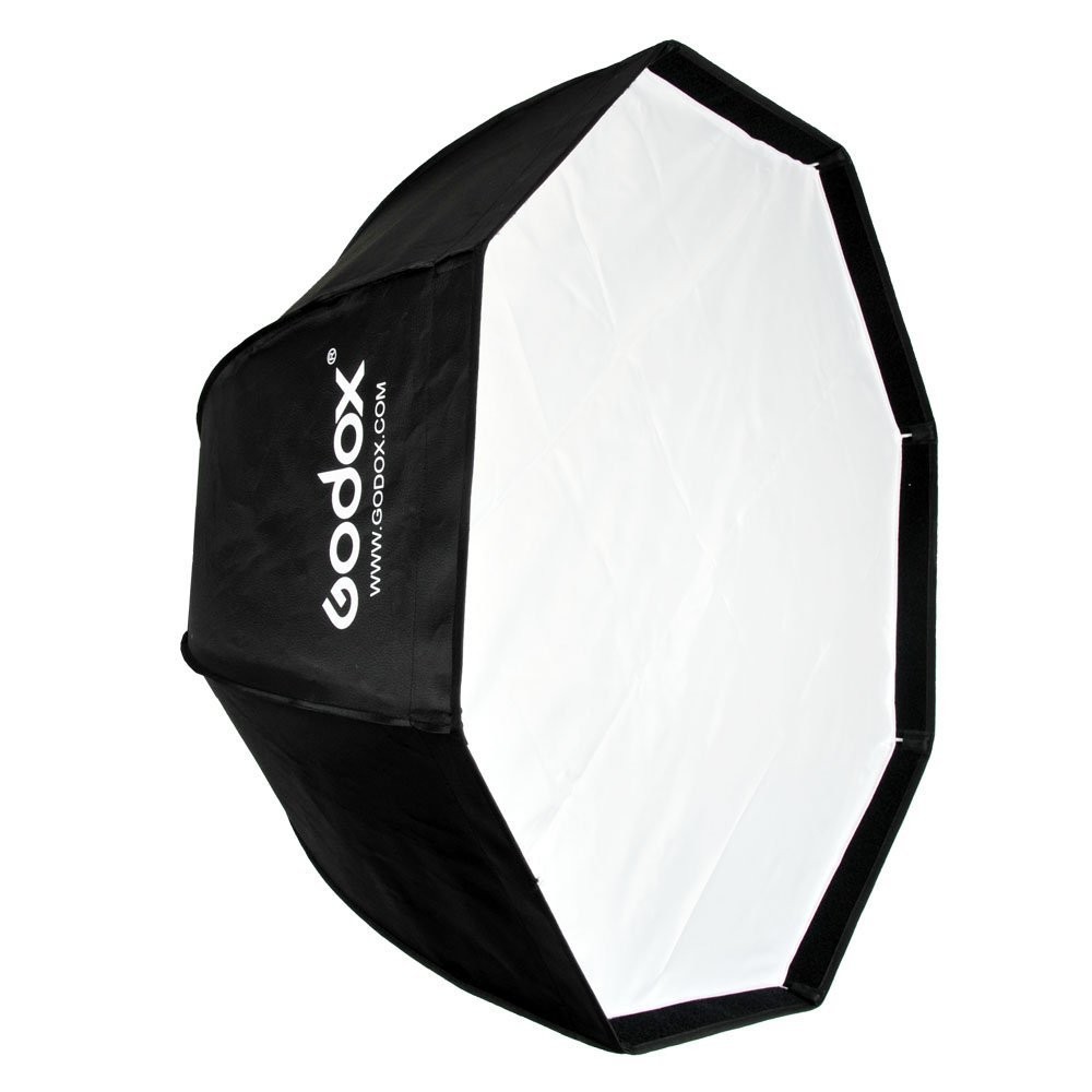 Treppiede per Studio Flash Godox 80cm ottagono Umbrella Bowens Mount Softbox 