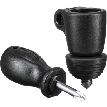 Manfrotto Retractable Spiked Foot, 250SP1