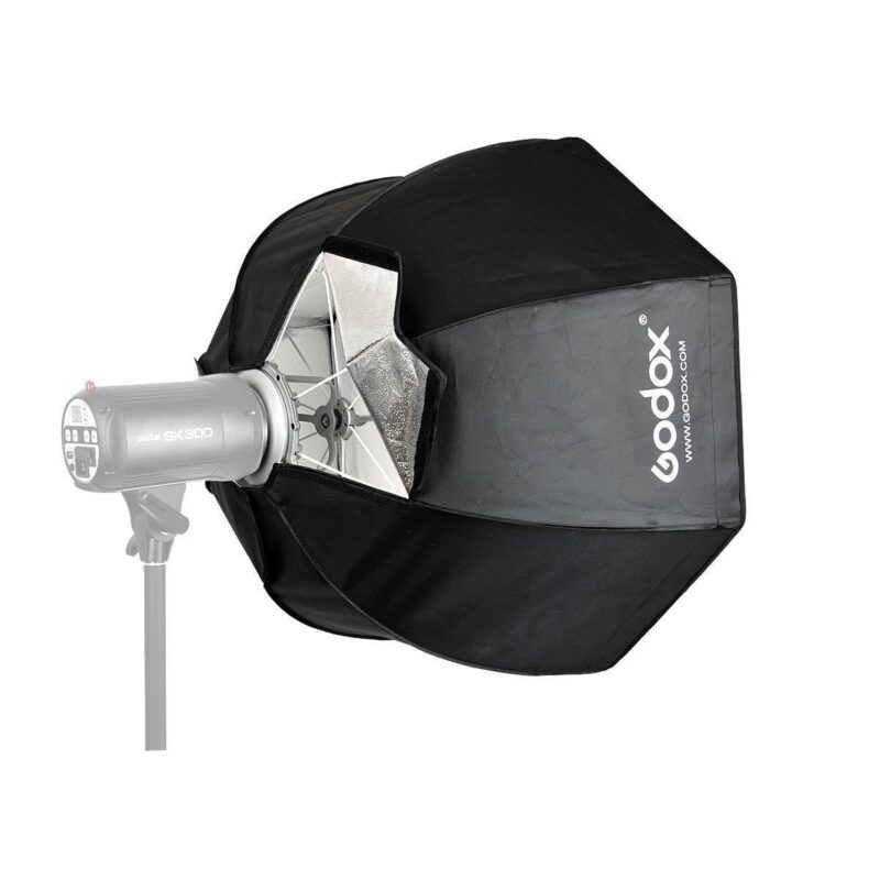Godox Octa 120cm Softbox with Velco, Grid & Elinchrom Adpater, SB-UEE120