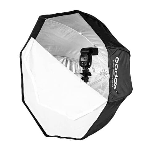 GODOX SB-UBW120 umbrella grid Softbox Octa 120cm - 3 GODOX Octa 120cm Umbrella Grid Softbox Reflective with Carrying Bag, SB-UBW120