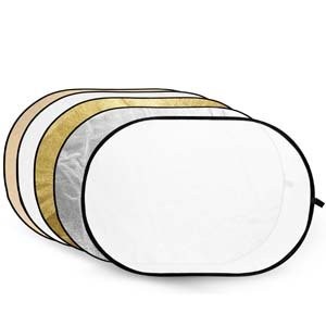 Godox Collapsible 5-in-1 Reflector Disc RFT-06 Gold, Silver, White, Translucent, 60 x 90 c