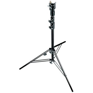 Manfrotto Alu Senior Air-Cushioned Stand with Leveling Leg Black 10.3 Feet, 007BUAC