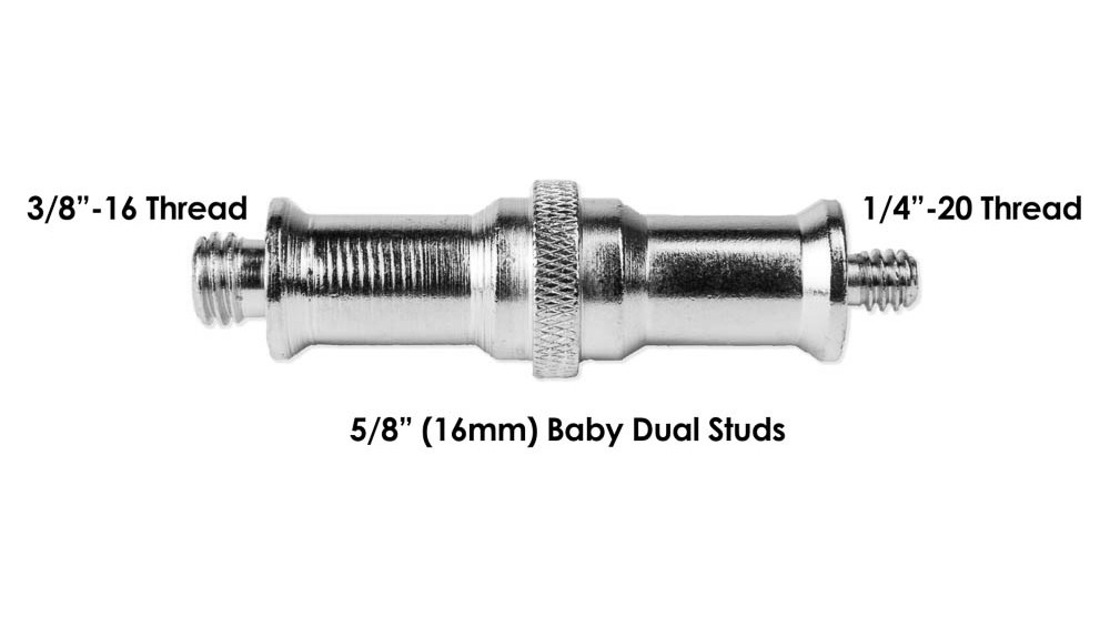Tether Tools Rock Solid Dual 5/8″ (16mm) Baby Stud RS465