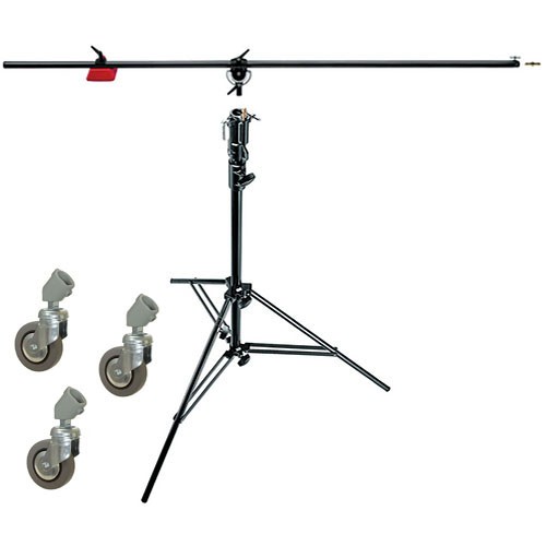 Manfrotto Heavy-Duty Boom and Stand Black, 085BS