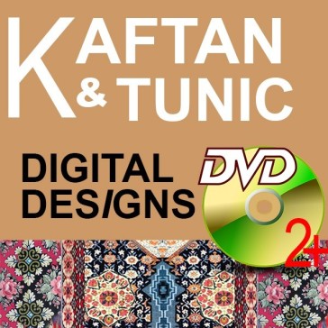Kaftan & Tunic Digital Designs with DVD