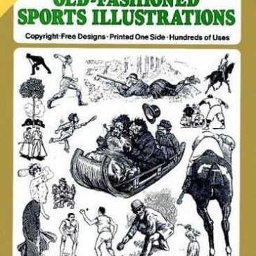 Ready-to-Use Old-Fashioned Sports Illustrations GRAPHICS
