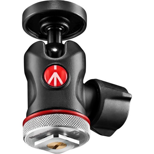 Manfrotto 492 LCD Micro Ball Head with Cold Shoe MH492LCD-BHUS
