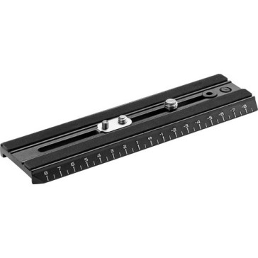 Manfrotto Video Camera Plate with Metric Ruler, 504PLONGRL