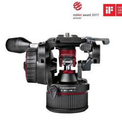 Manfrotto Nitrotech N8 Fluid Video Head With Continuous CBS, MVHN8AH