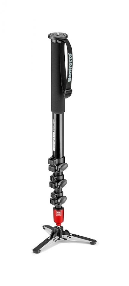 Manfrotto Aluminium Video Fluid Monopod with 9.5mm Top Attachment MVM250A