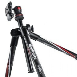Manfrotto BeFree Carbon Fibre Travel Tripod with Ball Head, Black MKBFRC4-BH