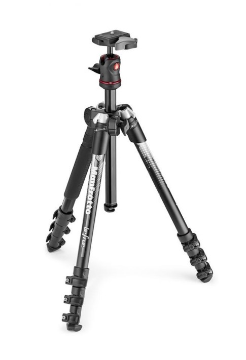 Manfrotto BeFree Color Aluminium Travel Tripod Kit, Grey MKBFRA4GY-BH