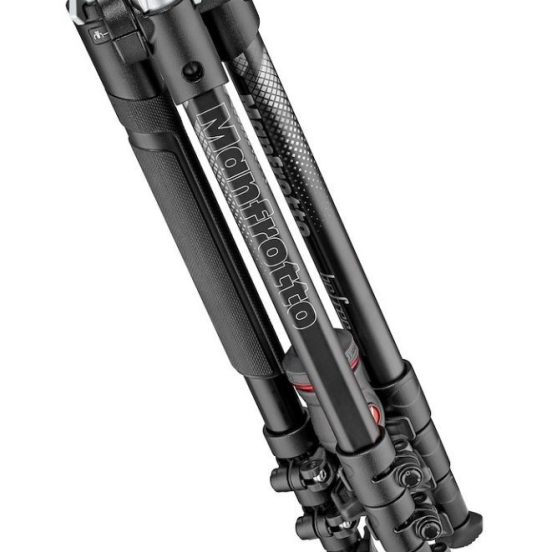 Manfrotto BeFree Color Aluminium Travel Tripod Kit, Grey MKBFRA4GY-BH