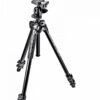 Manfrotto 290 Light Alu 3-Section Tripod Kit with 494RC2 Ball Head, MK290LTA3-BH