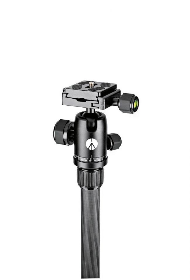 Manfrotto Carbon Fiver Element Traveller Tripod Small with Ball Head, MKELES5CF-BH