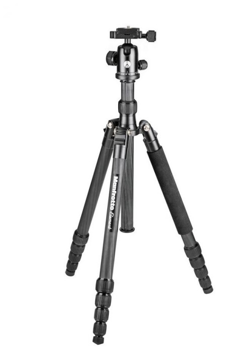 Manfrotto Element Traveller Tripod Big with Ball Head, Carbon Fiber, MKELEB5CF-BH