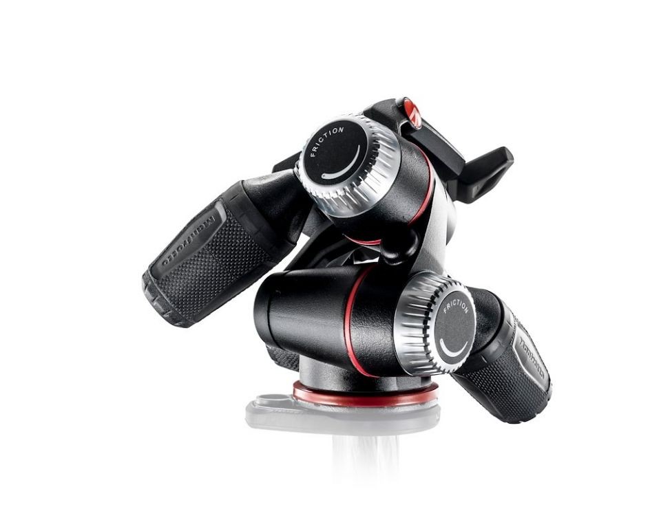 Manfrotto X-PRO 3-Way Tripod Head with Retractable Levers, MHXPRO-3W