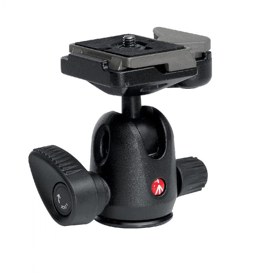 Manfrotto Mini Ball Tripod Head with RC2 Quick Release Plate 494RC2