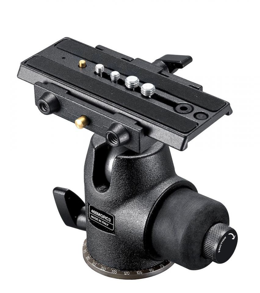 Manfrotto Hydrostatic Ball Head with RC3 Rapid Connect System 468MGRC3