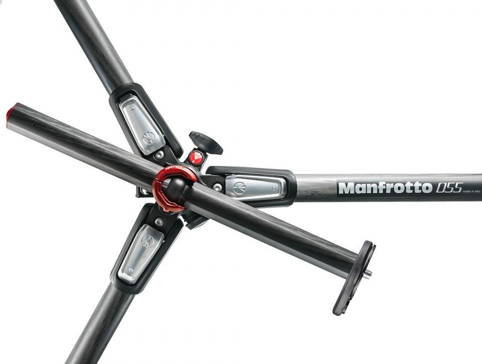 Manfrotto 055 Carbon Fibre 3-Section Photo Tripod, MT055CXPRO3