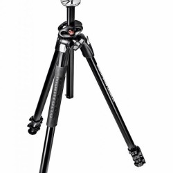 Manfrotto 290 DUAL Alu 3 Section Tripod with 90 Degree Column, MT290DUA3