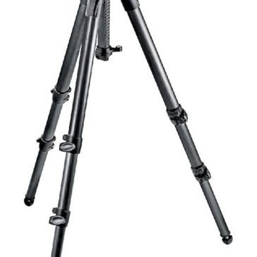 Manfrotto 057 Carbon Fiber Tripod 3 Sections Geared, MT057C3-G
