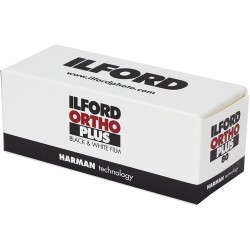 Ilford Ortho Plus Black And White Negative Film (120 Roll Film), 1180969