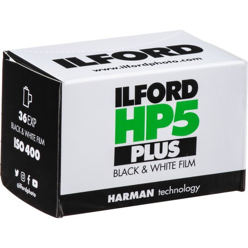 Ilford HP5 Plus Black And White Negative Film (35MM Roll Film, 36 Exposures, 50 Pack), 1574577