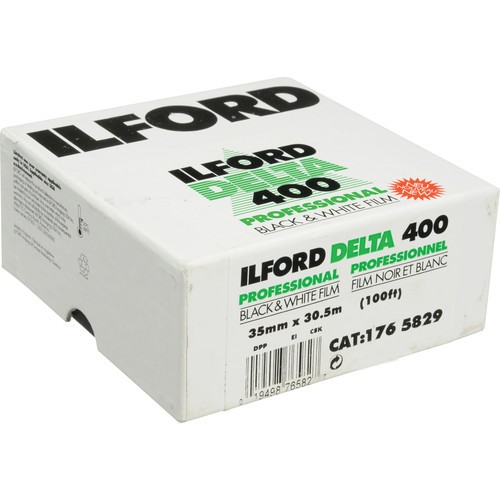 Ilford Delta 400 Professional Black And White Negative Film (35MM Roll Film, 100' Roll), 1765829
