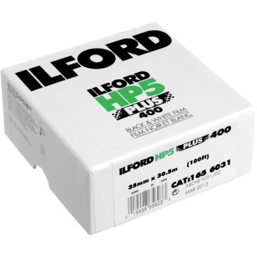 Ilford HP5 Plus Black And White Negative Film (35MM Roll Film, 100' Roll), 1656031