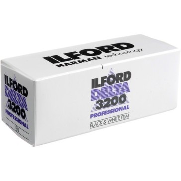 Ilford Delta 3200 Professional Black and White Negative Film (120 Roll Film), 1921535