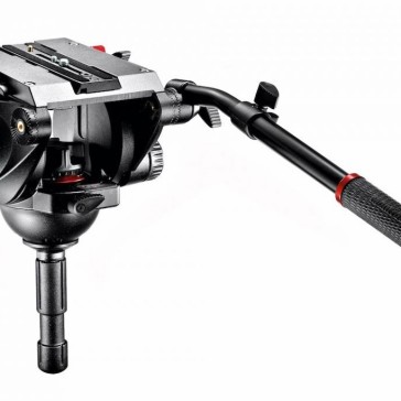 Manfrotto 509 Fluid Video Head with 100mm Half Ball, 509HD