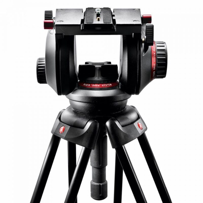 Manfrotto 509 Fluid Video Head with 100mm Half Ball, 509HD