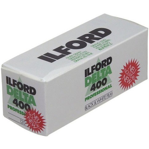 Ilford Delta 400 Professional Black And White Negative Film (120 Roll Film), 1780668