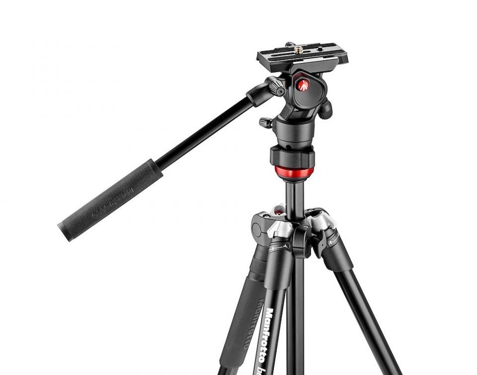 Manfrotto Befree Live Fluid Head with Befree Aluminum Tripod System, MVKBFR-LIVE