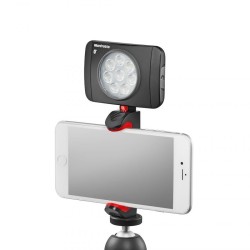Manfrotto MCPIXI, PIXI Double Clamp with Cold Shoe for Smartphone with Multiple Attachments - Made in Italy