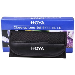 Hoya Filter HMC Close Up Set +1 +2 +4 62.0MM, A-62CUS-II