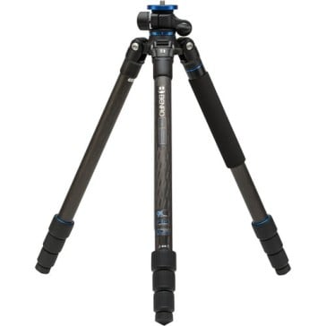 Benro Go Plus 4-Section Carbon Fiber Travel Tripod, FGP28C