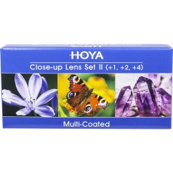 Hoya 67mm HMC Close-Up Filter Set II (+1, +2, and +4), A-67CUS-II