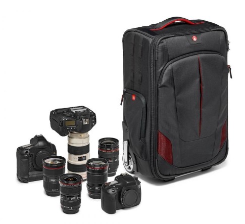 Manfrotto Pro Light Reloader-55 Camera Roller Bag for DSLR/camcorder MB PL-RL-55