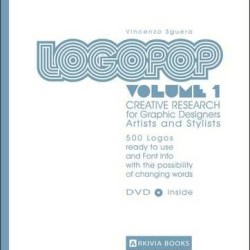 Logopop Graphics, Logos Designs & Pattern Book, Graphic Logos in Repeat by Arkivia