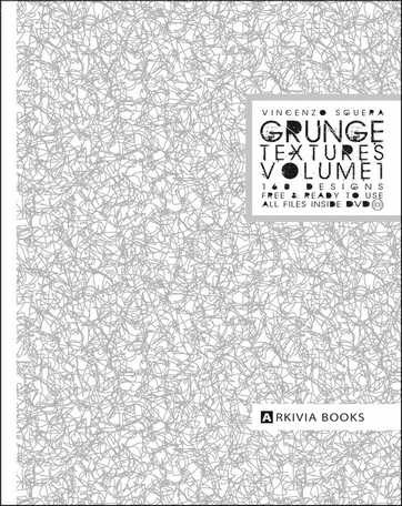 GRUNGE TEXTURES DESIGNS BOOK VOL.1 Book (Arkivia)
