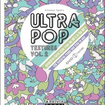 Ultra Pop Textures Vol.2, Psychedelic Patterns, Geometric Prints, Decor Patterns Design Book