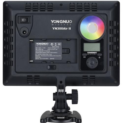 Yongnuo RGB and Bi-Color On-Camera LED Light, YN-300AIRII