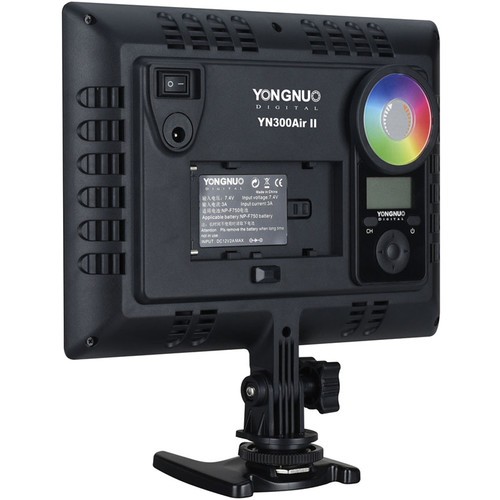 Yongnuo RGB and Bi-Color On-Camera LED Light, YN-300AIRII