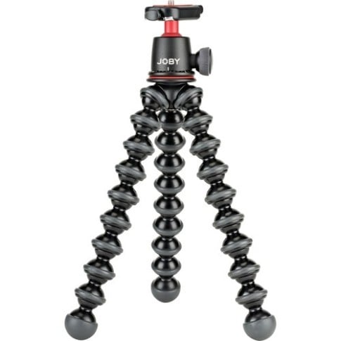 JOBY GorillaPod 3K Flexible Mini-Tripod with Ball Head & Quick Release PlateKit, JB01507-BWW - 1 JOBY GorillaPod 3K Kit Flexible Mini-Tripod with Ball Head & Quick Release Plate, JB01507-BWW, 1 Yr Warranty