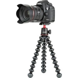 JOBY GorillaPod 3K Flexible Mini-Tripod with Ball Head & Quick Release PlateKit, JB01507-BWW - 8 JOBY GorillaPod 3K Kit Flexible Mini-Tripod with Ball Head & Quick Release Plate, JB01507-BWW, 1 Yr Warranty