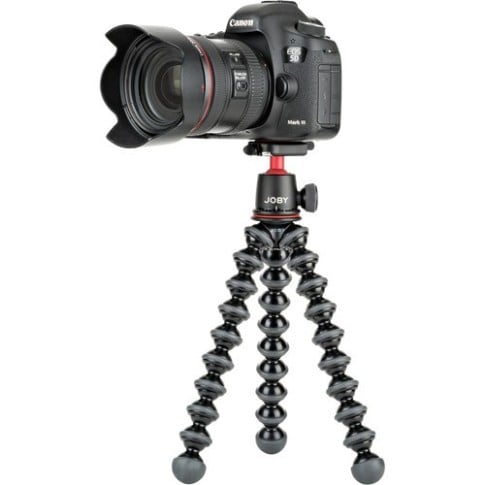 JOBY GorillaPod 3K Flexible Mini-Tripod with Ball Head & Quick Release PlateKit, JB01507-BWW - 8 JOBY GorillaPod 3K Kit Flexible Mini-Tripod with Ball Head & Quick Release Plate, JB01507-BWW, 1 Yr Warranty